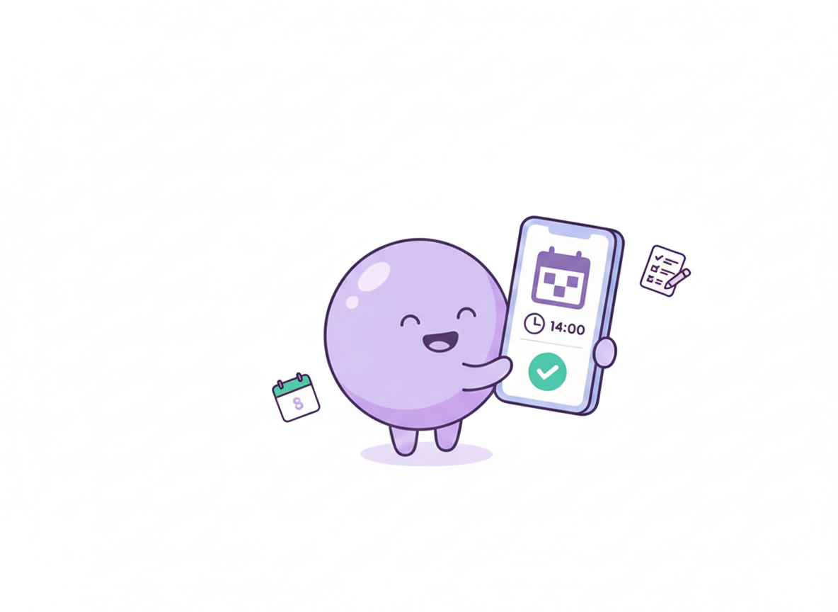 Booking in the Bubla app
